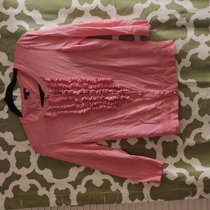 Talbot's Small summer Sweater, like new in light pink.